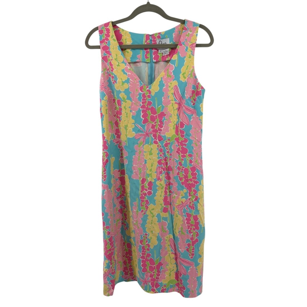 Lilly‎ Pulitzer Snappy Dragonfly Dress 12